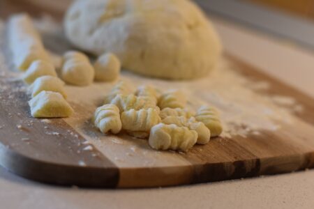 Handmade gnocchi