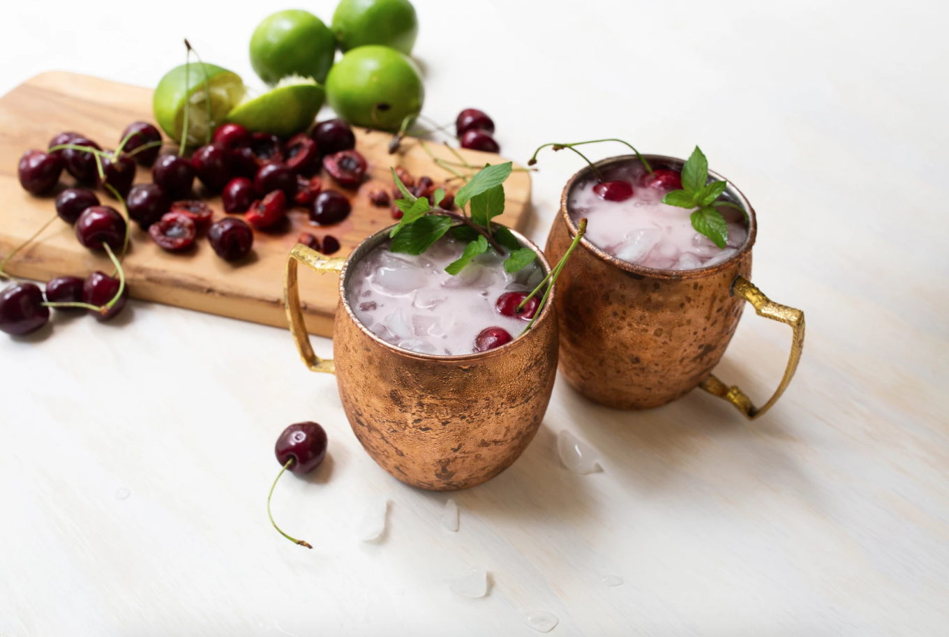 Cherry Smash Moscow Mule