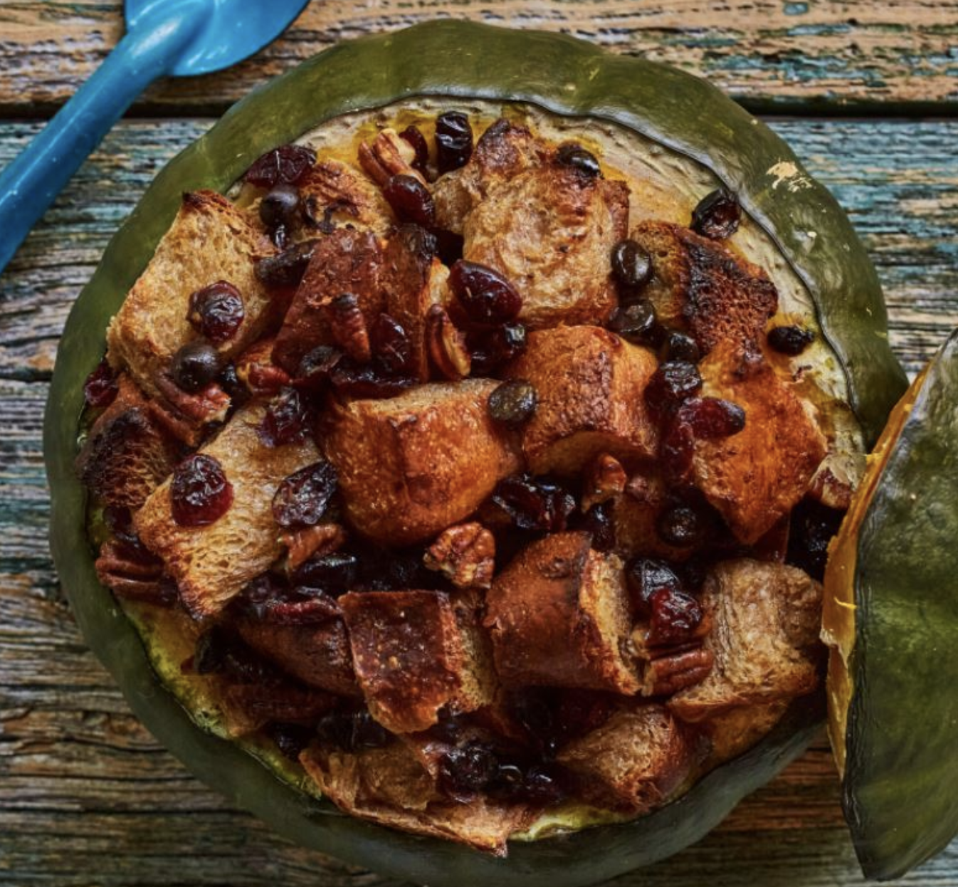 bread pudding squash