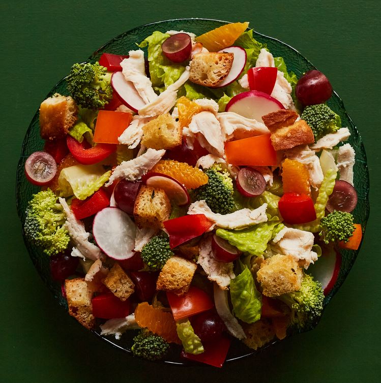 Chopped Turkey Salad recipe by Chef Christine Tizzard