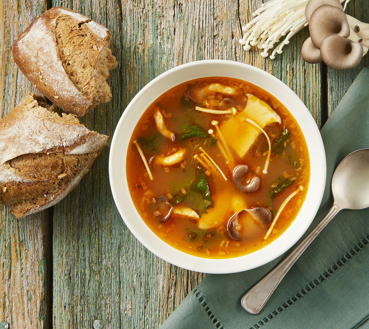 Mushroom Soup Flavorful, Healthy and Delicious